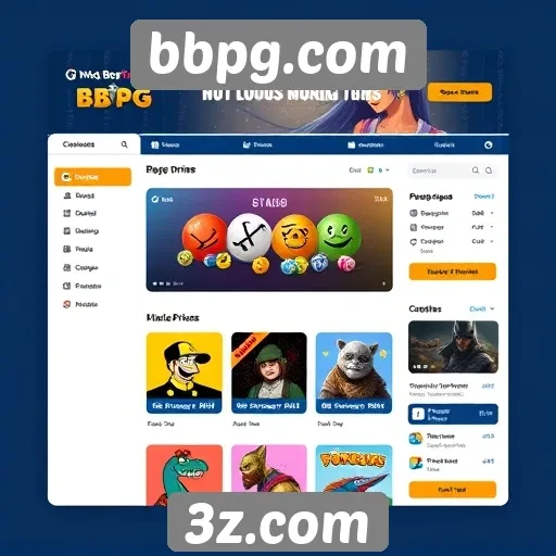 Mudanças na interface do usuário do bbpg.com